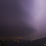 Supercelična nevihta s točo v Goriških brdih v noči iz 13. na 14. september 2023